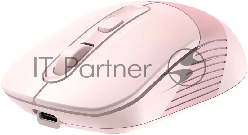 Мышь A4Tech Fstyler FB10CS розовый оптическая (2000dpi) silent беспроводная BT/Radio USB (4but)