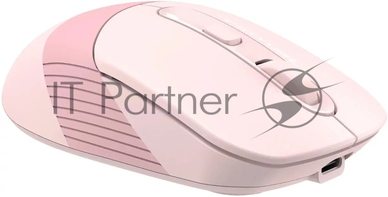 Мышь A4Tech Fstyler FB10CS розовый оптическая (2000dpi) silent беспроводная BT/Radio USB (4but)