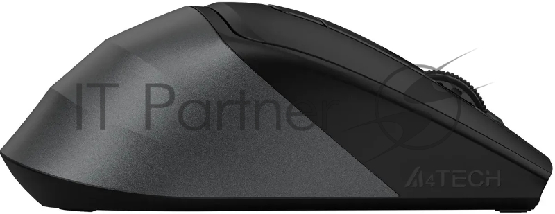 Мышь A4Tech Fstyler FB45CS Air2 серый оптическая (2000dpi) silent беспроводная BT/Radio USB (7but)