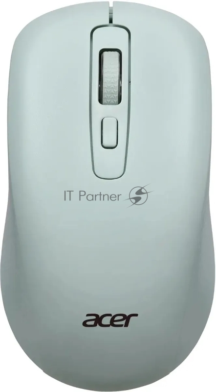 Мышь Acer OMR309 зеленый оптическая (1600dpi) беспроводная USB (4but)