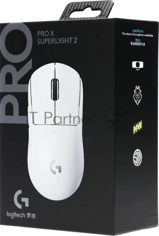 Мышь Logitech G Pro X Superlight 2 белый оптическая (32000dpi) беспроводная USB/USB-C (4but)