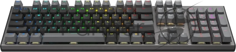 Клавиатура A4Tech Fstyler FS100 Neon механическая черный USB for gamer LED (FS100)