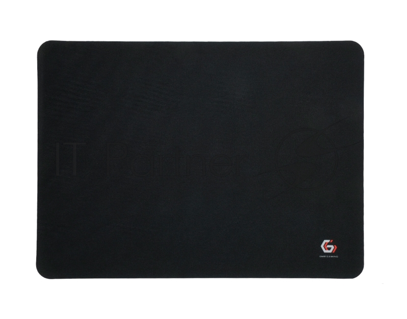 Коврик для мыши Gembird MP-35-25-BLACK, черный, 350х250х3мм, ткань+резина, пакет