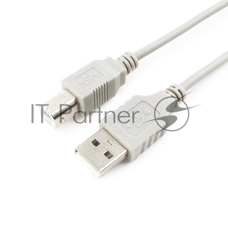 Кабель USB 2.0 Cablexpert CC-USB2-AMBM-10-N, AM/BM, медь, 3.0м, пакет