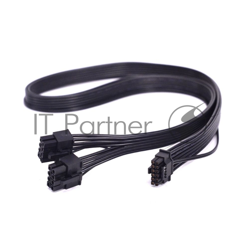 Кабель Silverstone G56PP14EPS00020 2 x EPS 8 pin (PSU) to 12+4 pin (GPU) 12VHPWR PCIe Gen5 cable 2 x EPS 8 pin (PSU) to 12+4 pin (GPU) 12VHPWR PCIe Gen5 cable