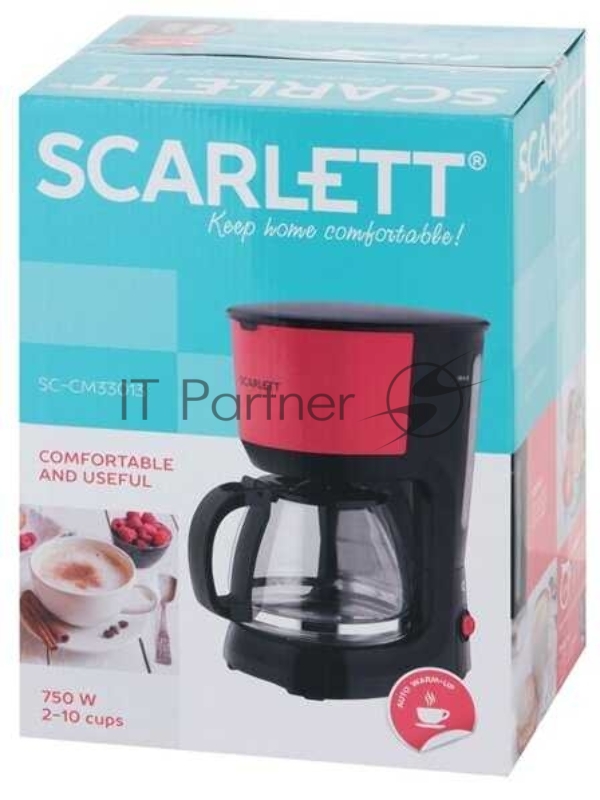 Кофеварка эспрессо SCARLETT SC-CM33013