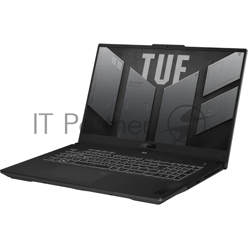 Ноутбук игровой ASUS TUF Gaming A17 FA707NU-HX070 Ryzen 5 7535HS 16Gb SSD 1Tb NVIDIA RTX 4050 6Gb 17,3 FHD IPS Cam 90Вт*ч No OS Серый FA707NU-HX070 90NR0EF5-M00430