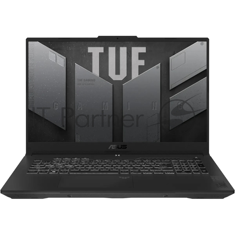 Ноутбук игровой ASUS TUF Gaming A17 FA707NU-HX070 Ryzen 5 7535HS 16Gb SSD 1Tb NVIDIA RTX 4050 6Gb 17,3 FHD IPS Cam 90Вт*ч No OS Серый FA707NU-HX070 90NR0EF5-M00430