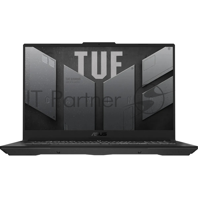 Ноутбук игровой ASUS TUF Gaming A17 FA707NU-HX070 Ryzen 5 7535HS 16Gb SSD 1Tb NVIDIA RTX 4050 6Gb 17,3 FHD IPS Cam 90Вт*ч No OS Серый FA707NU-HX070 90NR0EF5-M00430