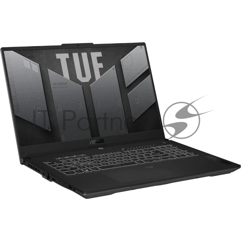 Ноутбук игровой ASUS TUF Gaming A17 FA707NU-HX070 Ryzen 5 7535HS 16Gb SSD 1Tb NVIDIA RTX 4050 6Gb 17,3 FHD IPS Cam 90Вт*ч No OS Серый FA707NU-HX070 90NR0EF5-M00430