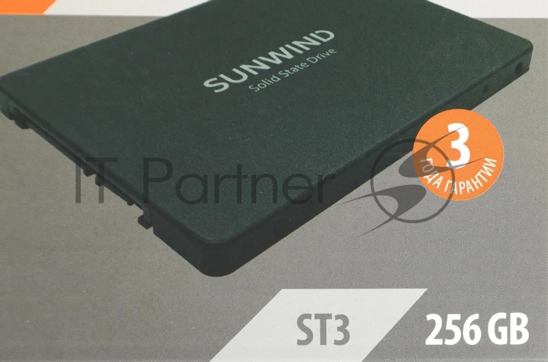 Накопитель SSD SunWind SATA-III 256GB SWSSD256GS2T ST3 2.5