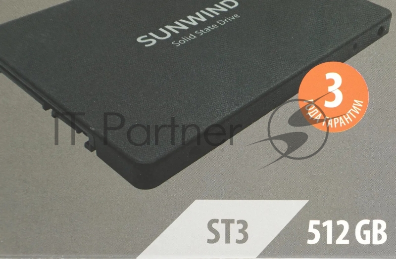 Накопитель SSD SunWind SATA-III 512GB SWSSD512GS2T ST3 2.5
