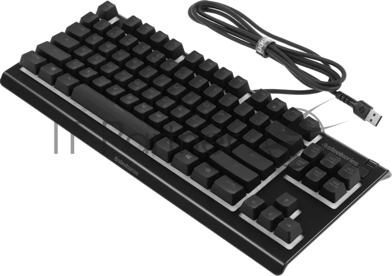 Клавиатура Steelseries Apex 3 TKL RU черный USB for gamer LED (64817)