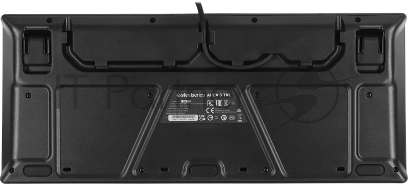 Клавиатура Steelseries Apex 3 TKL RU черный USB for gamer LED (64817)