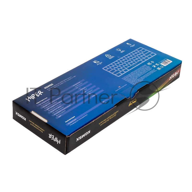 Игровая клавиатура HIPER KGM5X Berserk, черный