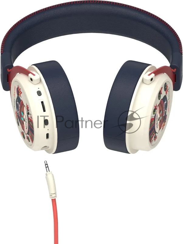 Наушники с микрофоном A4Tech Bloody MR595 Proxy Boom бежевый/черный мониторные BT/Radio оголовье (MR595)