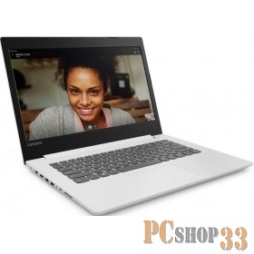 Ноутбук Lenovo IdeaPad 320-14IAP 80XQ0015RK (Pentium N4200-1.10ГГц, 4ГБ, 1000ГБ, HDG, LAN, WiFi, BT, WebCam, 14.0 1920x1080, W10 H), белый