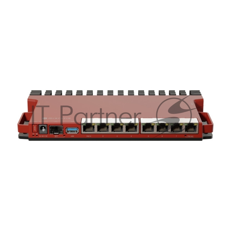 Маршрутизатор MikroTik L009UiGS-RM, 8*1Gbit, 1*SFP 2.5Gbit(вилка US)