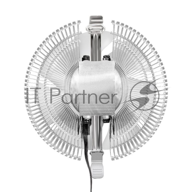 Кулер ExeGate Wizard EE91-PWM.RGB (Al, LGA775/1150/1151/1155/1156/120 TDP 75W, Fan 90mm, PWM, 800-2400RPM, Hydro bearing, 4pin, 11-24db, 170г, многоцветная подсветка, с термопастой, на защелка