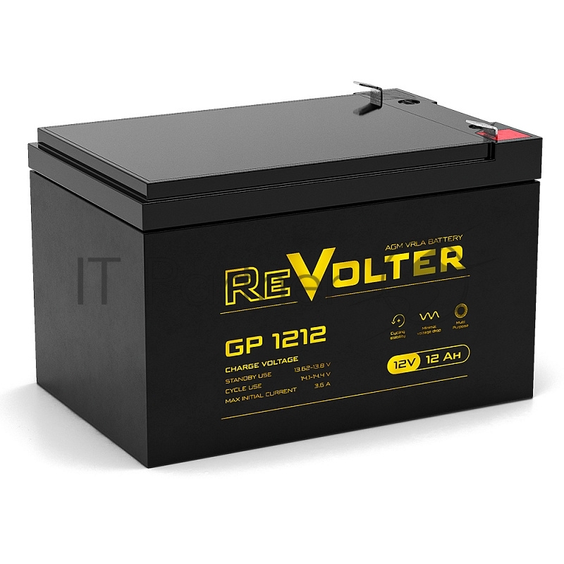Аккумулятор 12В 12А.ч REVOLTER GP 1212