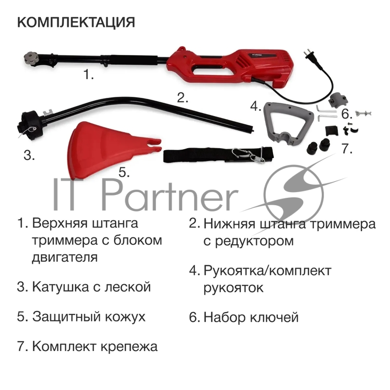 Триммер электрический Starwind ET-1000C 1200Вт 1.65л.с. разбор.штан. реж.эл.:леска упак.:1шт.