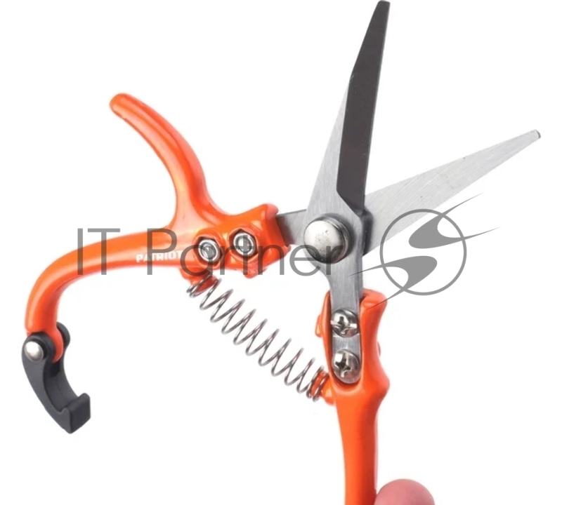 Секатор Patriot PFР 170, цветочный, плоскостной, длин.узкие лезвия,ПВХ-рукоятки, упор под палец, 170 мм