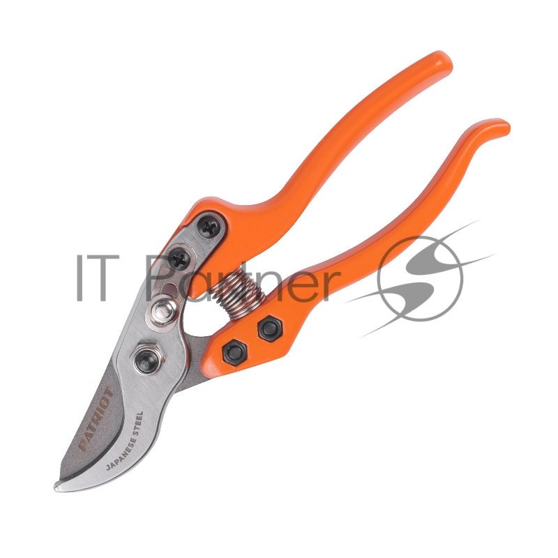 Секатор плоскостной PATRIOT PBP 200 В, SK5, пружин.привод, анатомич.рукоятки (ПВХ), 200 мм