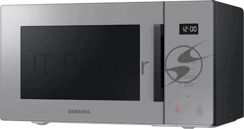 Микроволновая Печь Samsung MG23T5018AG/BW 23л. 800Вт серый