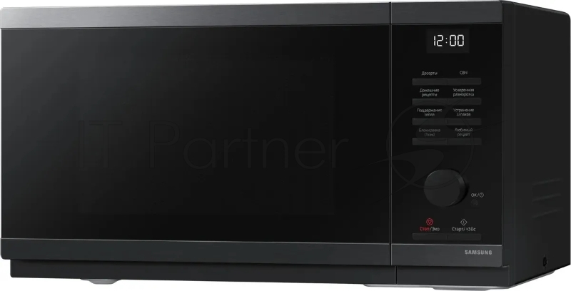 Микроволновая Печь Samsung MS23DG4504AGBW 23л. черная сталь