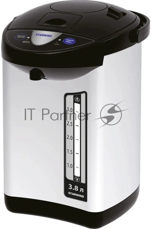 Термопот Starwind STP3822 3.8л. 800Вт серебристый/черный