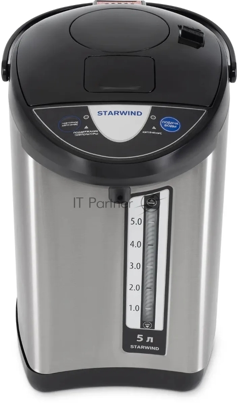 Термопот Starwind STP5741 5л. 800Вт серебристый/черный