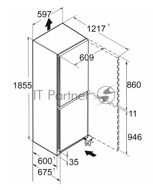 Холодильник LIEBHERR CND 5204-22 001