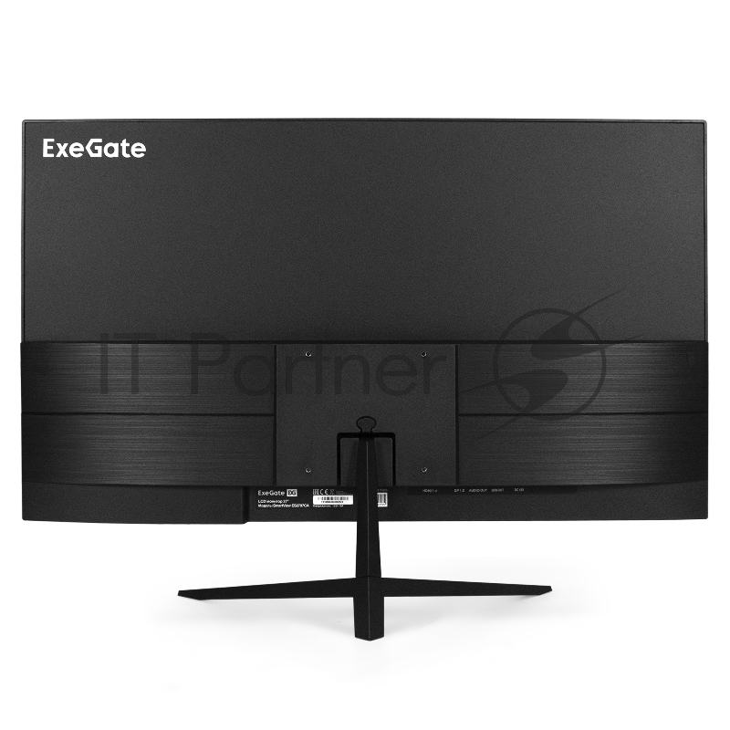 Монитор безрамочный с аудио 27 ExeGate SmartView ES2707CA (IPS LED Grade A+, 2K, 2560x1440@75Гц (WQHD), 16:9, 300cd/m2, 1000:1, 178°/178°, 1ms, HDMI, DisplayPort, USB, аудио-выход, RGB-подсветка, FreeSync, Flicker-free, Low Blue Light, кабель HDMI 1.