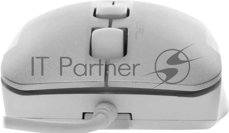 Мышь A4Tech Fstyler FM26 серебристый оптическая (1600dpi) USB (4but)