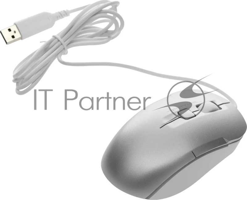 Мышь A4Tech Fstyler FM26 серебристый оптическая (1600dpi) USB (4but)