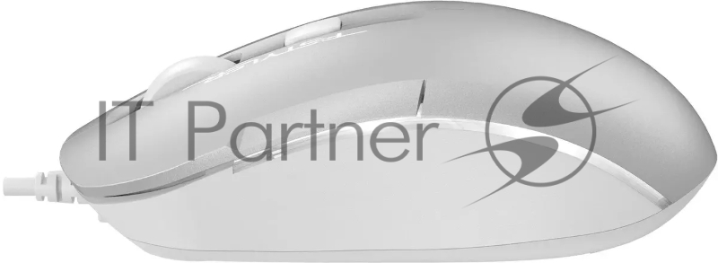 Мышь A4Tech Fstyler FM26 серебристый оптическая (1600dpi) USB (4but)