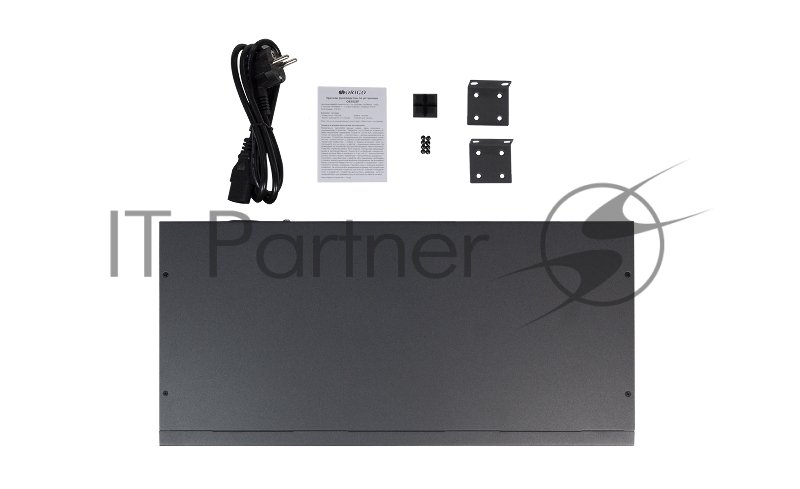 Неуправляемый PoE-коммутатор ORIGO Unmanaged Switch 26x1000Base-T (24x1000Base-T PoE), 2xCombo 1000Base-T/SFP, PoE Budget 370W, Long-range PoE up to 250m, 19 w/brackets