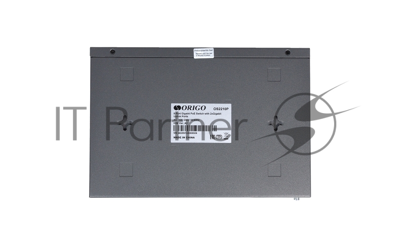 Неуправляемый PoE-коммутатор ORIGO Unmanaged Switch 8x1000Base-T PoE, 2x1000Base-T, PoE Budget 120W, Long-range PoE up to 250m, 19 w/brackets