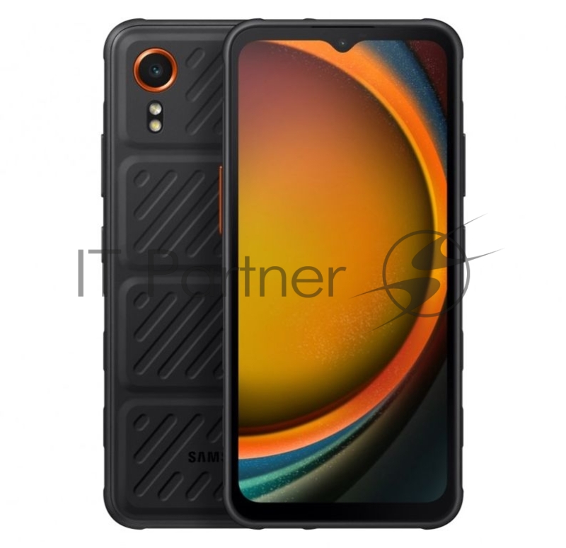 Смартфон Samsung SM-G556B Galaxy XCover7 128Gb 6Gb черный моноблок 3G 4G 6.6 1080x2408 Android 14 50Mpix 802.11 a/b/g/n/ac NFC GPS GSM900/1800 GSM1900 TouchSc