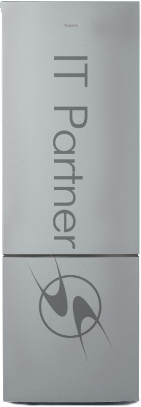 Холодильник Бирюса Б-M6032 металлик двухкамерный 245/85л морозилка снизу