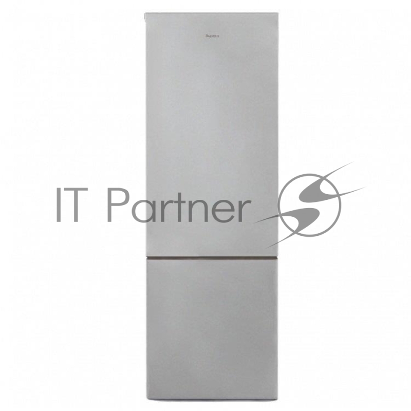 Холодильник Бирюса Б-M6032 металлик двухкамерный 245/85л морозилка снизу