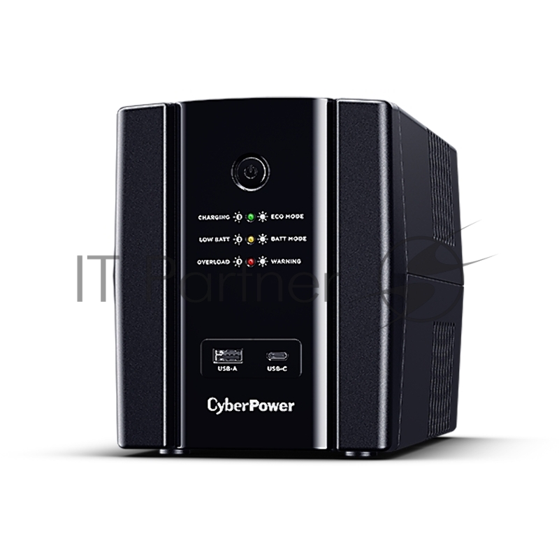 Источник бесперебойного питания CyberPower UT2200EG ИБП {Line-Interactive, Tower, 2200VA/1320W USB/RJ11/45/USB charger A/C (4 EURO) NEW, 12В/9 Ач х 1}