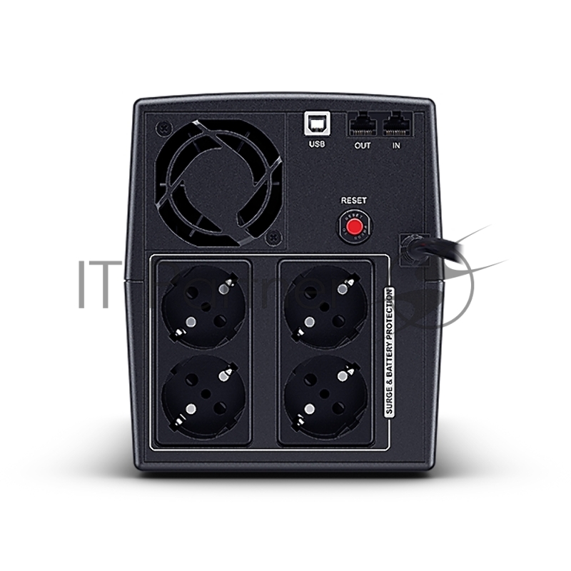 Источник бесперебойного питания CyberPower UT2200EG ИБП {Line-Interactive, Tower, 2200VA/1320W USB/RJ11/45/USB charger A/C (4 EURO) NEW, 12В/9 Ач х 1}