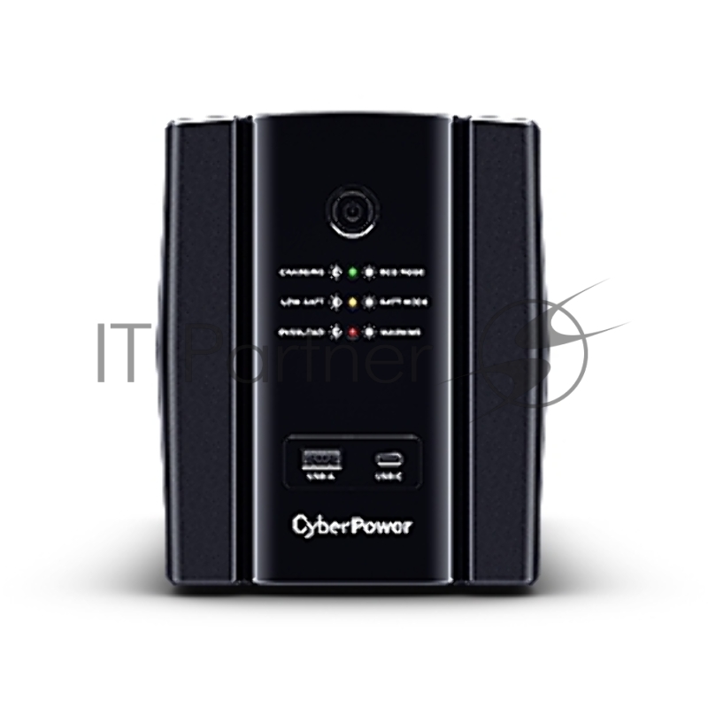 Источник бесперебойного питания CyberPower UT2200EG ИБП {Line-Interactive, Tower, 2200VA/1320W USB/RJ11/45/USB charger A/C (4 EURO) NEW, 12В/9 Ач х 1}