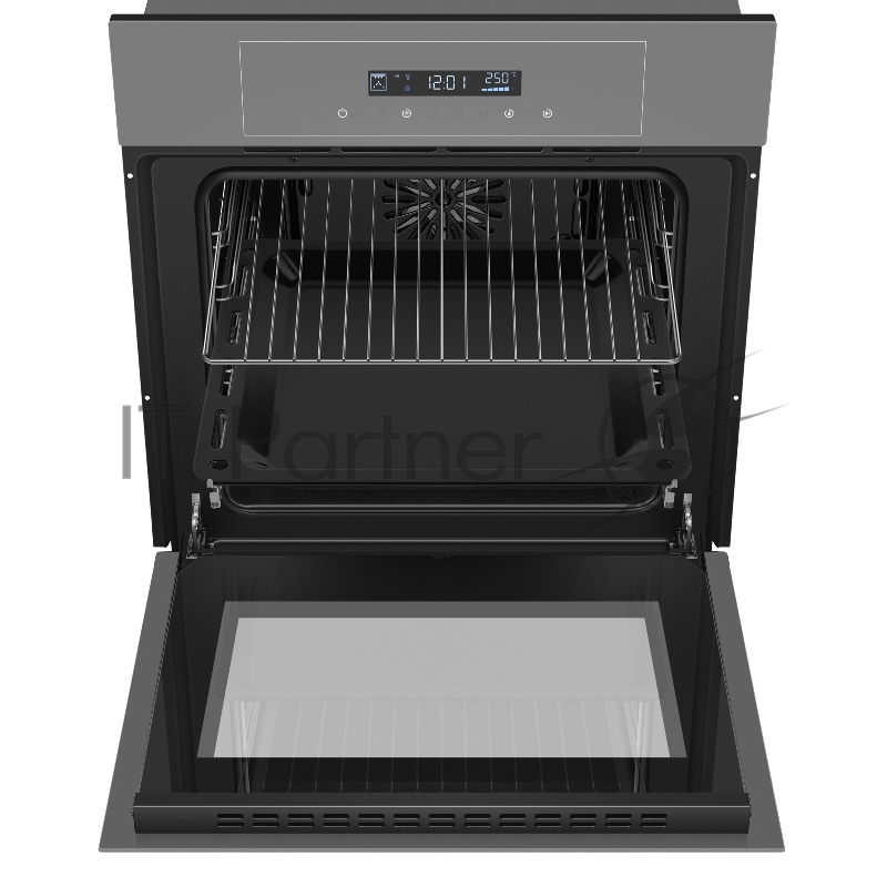 Духовой шкаф Электрический Maunfeld AEOD6063G2 серый