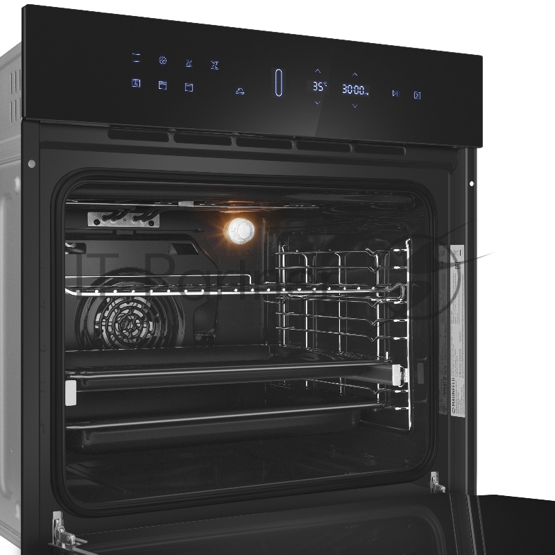 Духовой шкаф Электрический Maunfeld MEOH709DB черный
