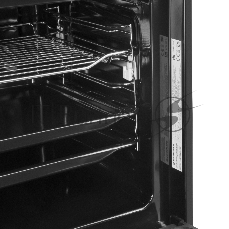 Духовой шкаф Электрический Maunfeld MEOR7217SMFB черный