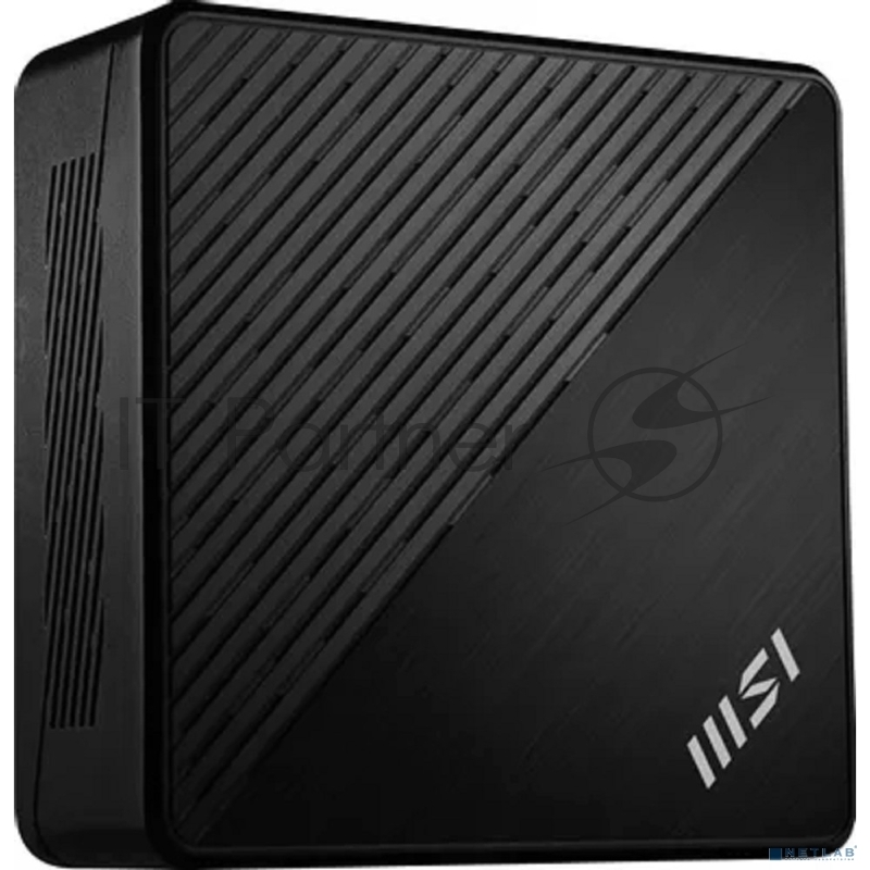 Неттоп MSI Cubi 5 12M-013RU i5 1235U (1.3) 16Gb SSD512Gb Iris Xe Windows 11 Professional 2.5xGbitEth+1xGbitEth WiFi BT 65W черный (9S6-B0A811-298)