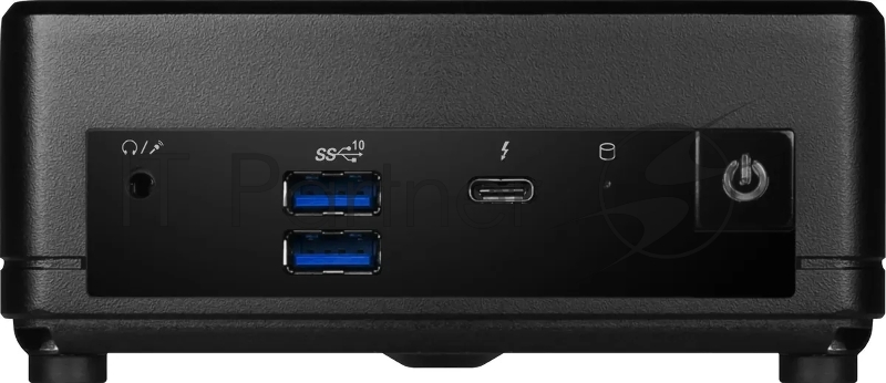 Неттоп MSI Cubi 5 12M-013RU i5 1235U (1.3) 16Gb SSD512Gb Iris Xe Windows 11 Professional 2.5xGbitEth+1xGbitEth WiFi BT 65W черный (9S6-B0A811-298)