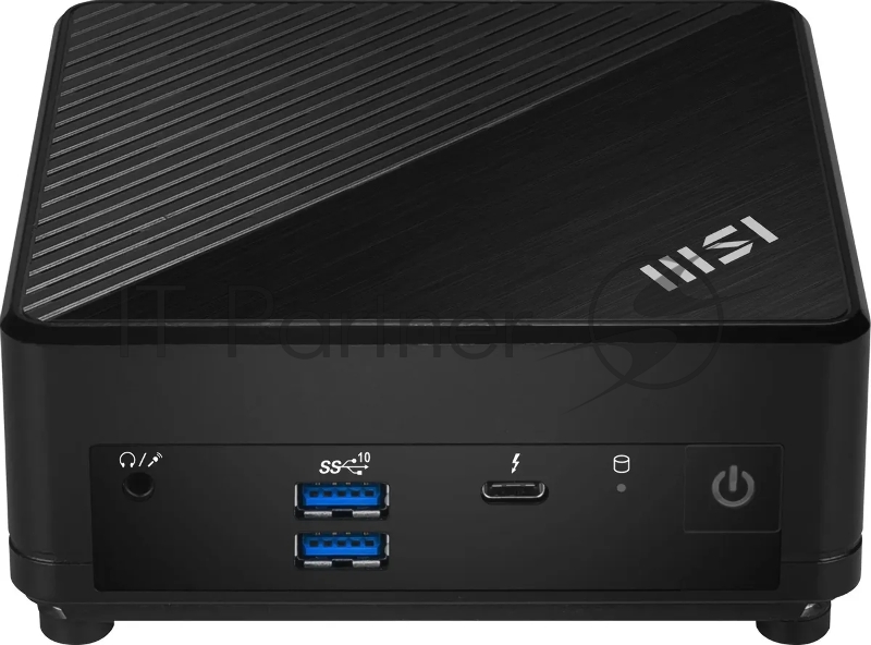 Неттоп MSI Cubi 5 12M-013RU i5 1235U (1.3) 16Gb SSD512Gb Iris Xe Windows 11 Professional 2.5xGbitEth+1xGbitEth WiFi BT 65W черный (9S6-B0A811-298)